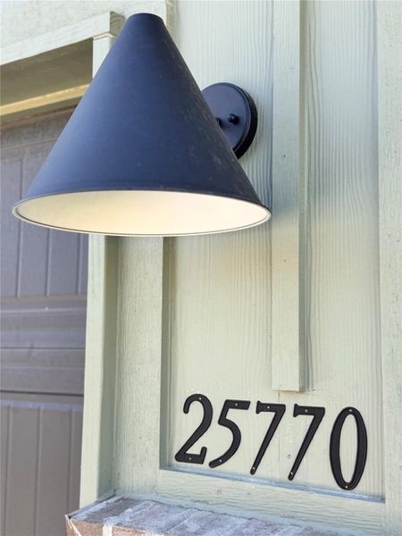 Close-up of interior finishes inside a home in Hill & Dale Ranch, Splendora (Image 12). Close-up of interior finishes inside a home in Hill & Dale Ranch, Splendora (Image 12).