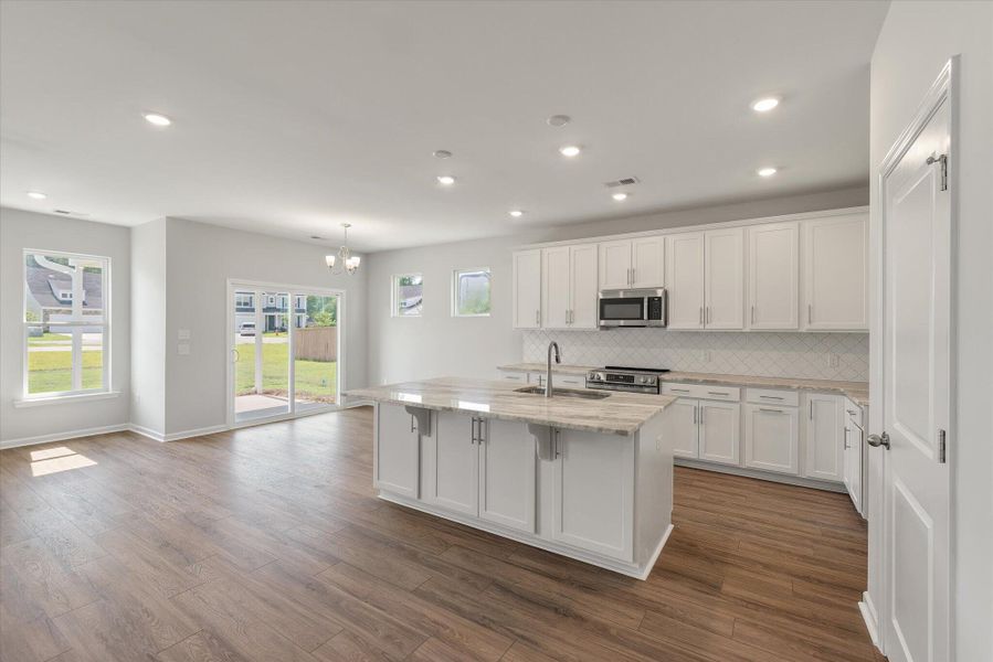 Furnished interior view inside a new home in Oakley Pointe, Moncks Corner (Image 12).