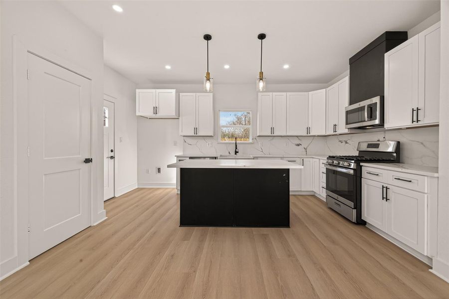 Furnished interior view inside a new home in , Houston (Image 4).