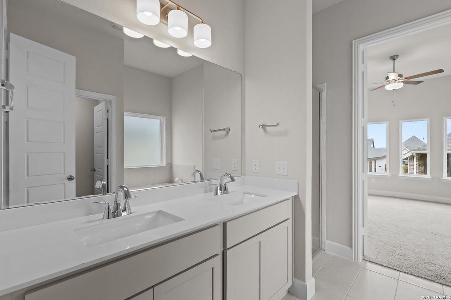 Furnished interior view inside a new home in Veramendi, New Braunfels (Image 14).