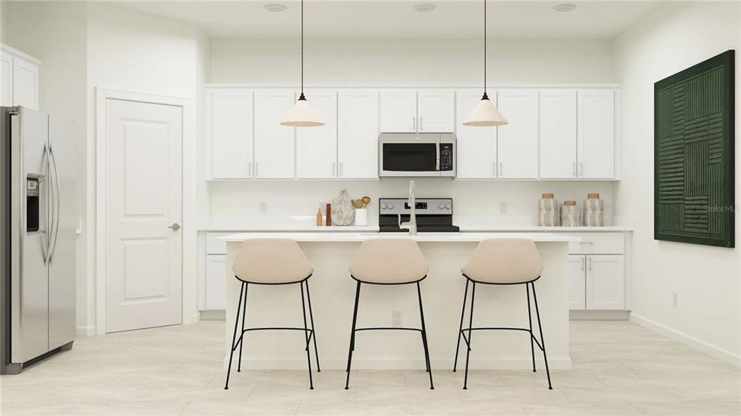 Furnished interior view inside a new home in Rye Ranch, Parrish (Image 3).