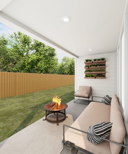 Representative exterior details of a home built from the Veranda by Tri Pointe Homes in Flora, Hutto (Image 3). Representative exterior details of a home built from the Veranda by Tri Pointe Homes in Flora, Hutto (Image 3).