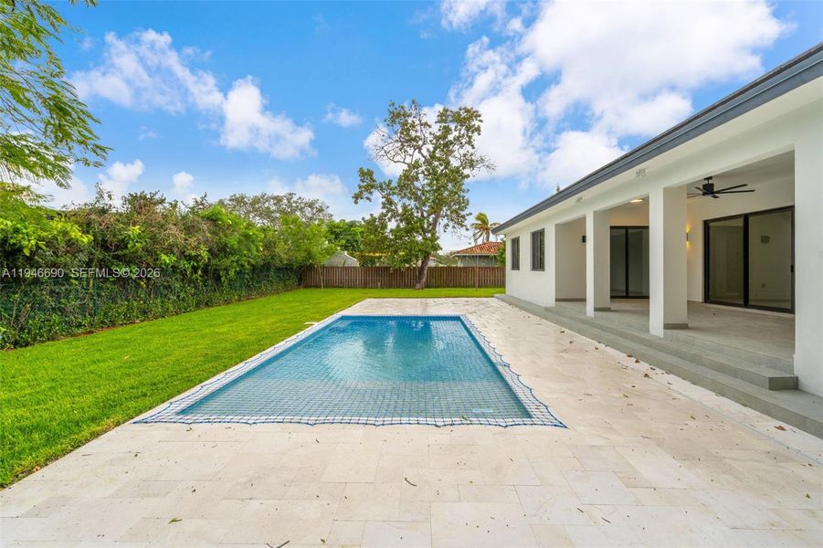 Exterior details and patio area of a home in , Miami (Image 20). Exterior details and patio area of a home in , Miami (Image 20).
