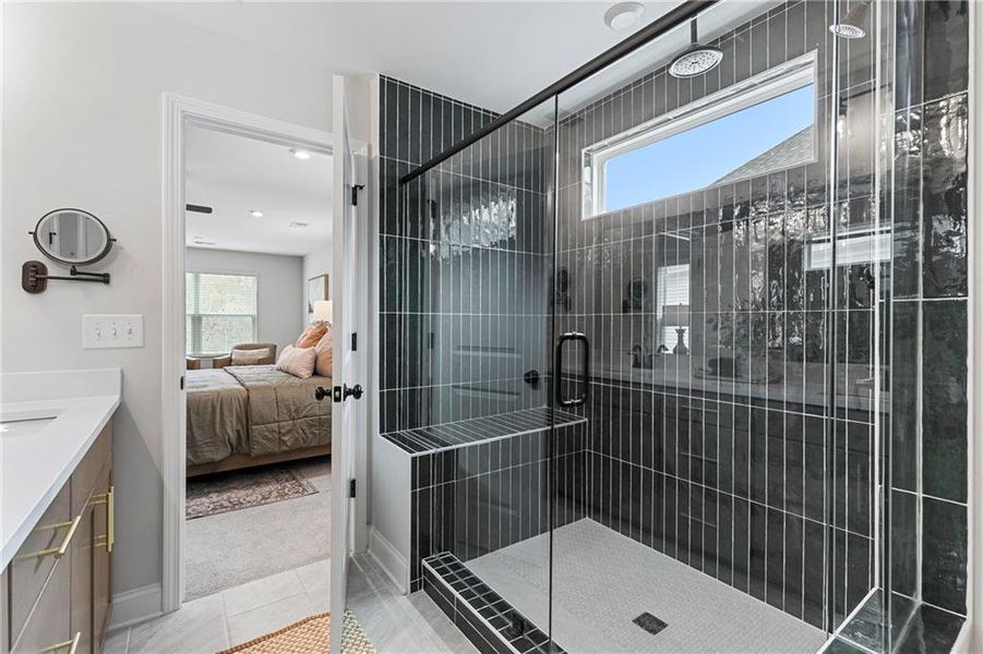 Furnished interior view inside a new home in , Hoschton (Image 13). Furnished interior view inside a new home in , Hoschton (Image 13).