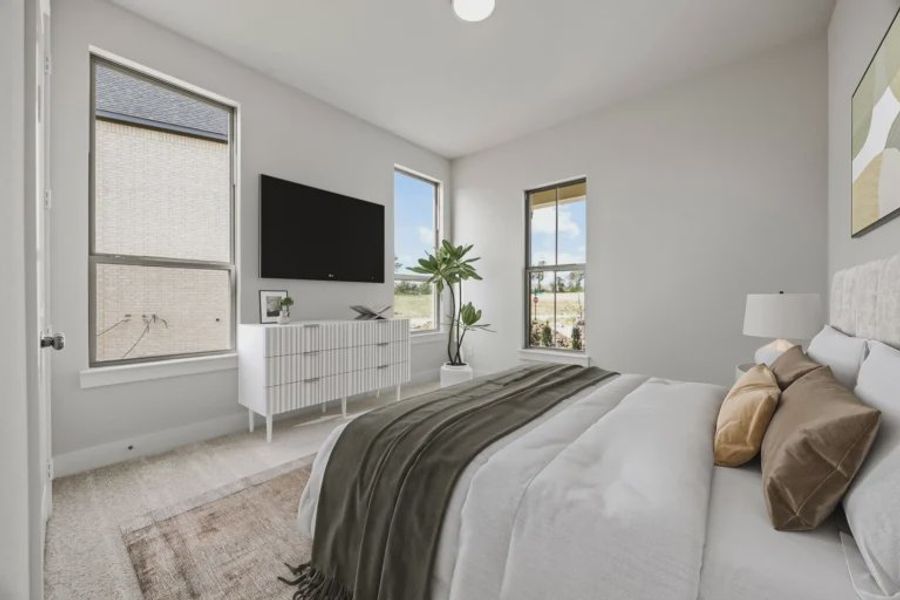 Furnished interior view inside a new home in Chatham Reserve, Providence Village (Image 13). Furnished interior view inside a new home in Chatham Reserve, Providence Village (Image 13).