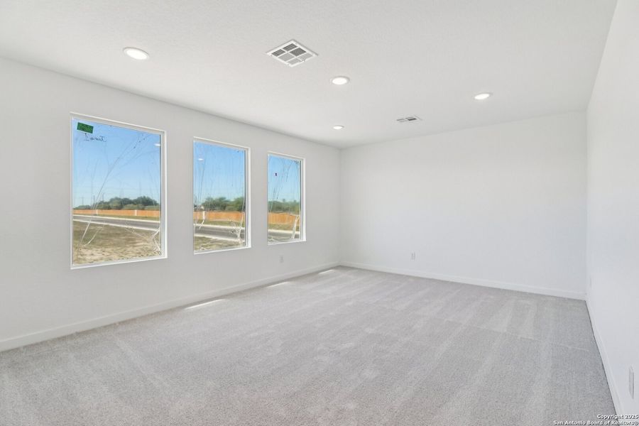 Spacious, unfurnished interior of a new home in Summerlin: Eventide Collection, San Antonio (Image 37).