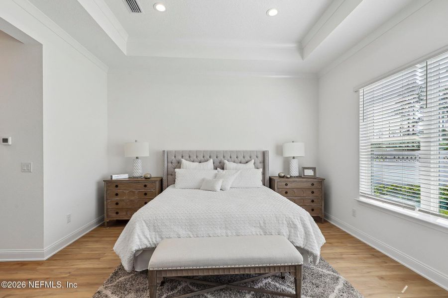 Furnished interior view inside a new home in SilverLeaf, St. Augustine (Image 50).