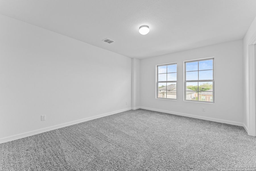 Spacious, unfurnished interior of a new home in Paloma Park, Converse (Image 17). Spacious, unfurnished interior of a new home in Paloma Park, Converse (Image 17).
