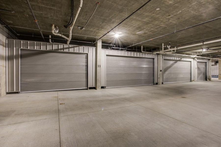 Secured access garages with individually enclosed spaces with plenty of space for two vehicles AND the golf cart! Secured access garages with individually enclosed spaces with plenty of space for two vehicles AND the golf cart!