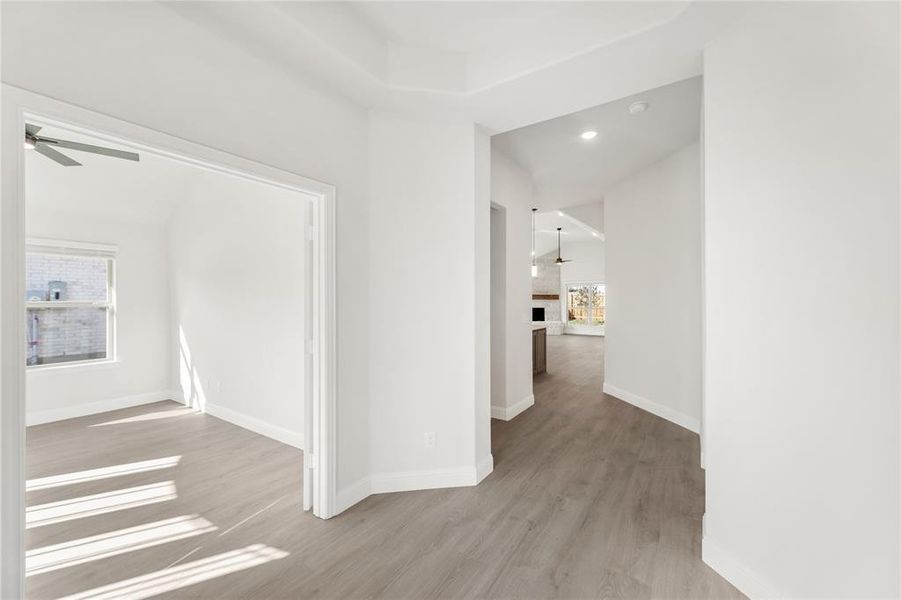 Spacious, unfurnished interior of a new home in West Crossing, Anna (Image 35). Spacious, unfurnished interior of a new home in West Crossing, Anna (Image 35).