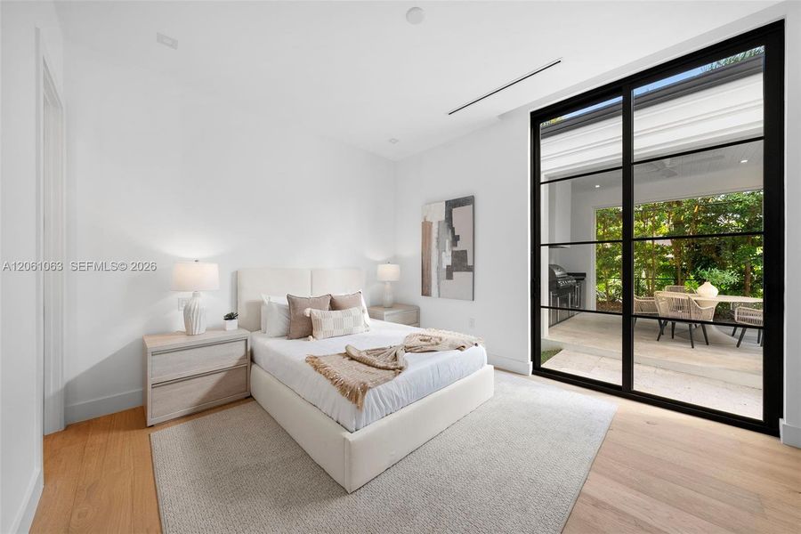 Furnished interior view inside a new home in , Coral Gables (Image 8).