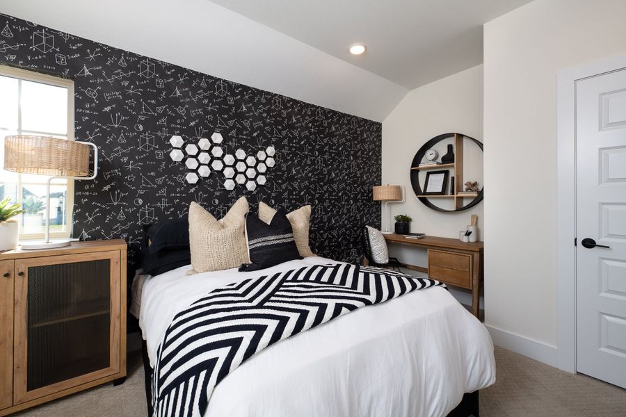 Representative furnished interior of a home built from the Ethan by Tri Pointe Homes in Union Park, Little Elm (Image 15).