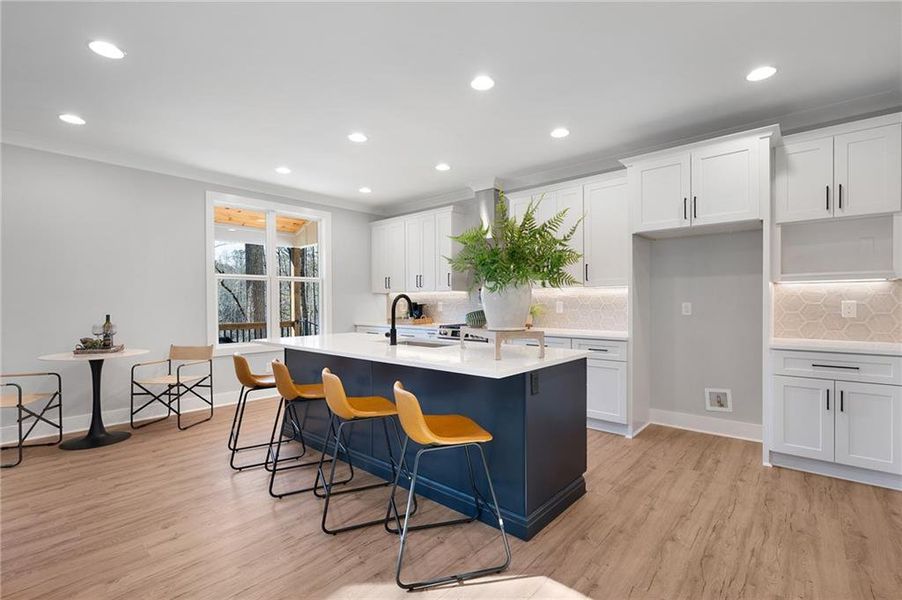 Furnished interior view inside a new home in , Ball Ground (Image 8).