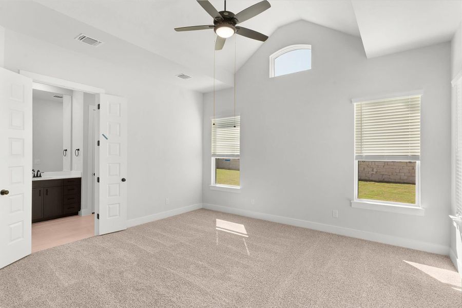 Spacious, unfurnished interior of a new home in Nolina, Georgetown (Image 10).
