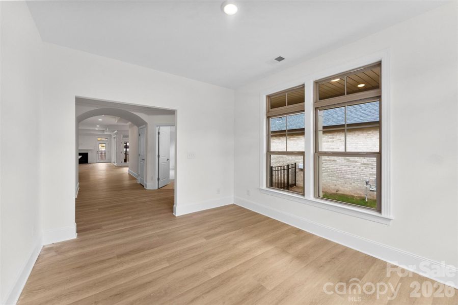 Spacious, unfurnished interior of a new home in The Courtyards on New Hope, Gastonia (Image 21). Spacious, unfurnished interior of a new home in The Courtyards on New Hope, Gastonia (Image 21).