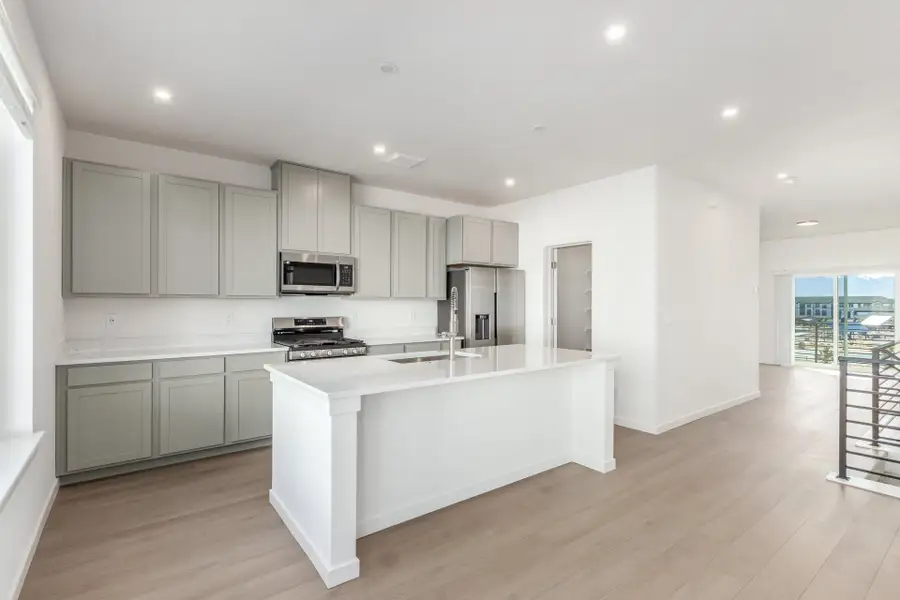 Furnished interior view inside a new home in Parkside at Victory Ridge, Colorado Springs (Image 5).