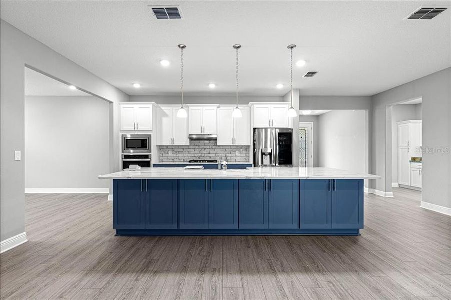 Furnished interior view inside a new home in , Ocala (Image 9). Furnished interior view inside a new home in , Ocala (Image 9).