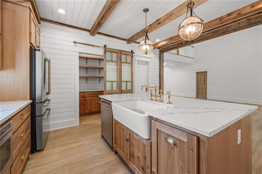 Furnished interior view inside a new home in , Flowery Branch (Image 14).
