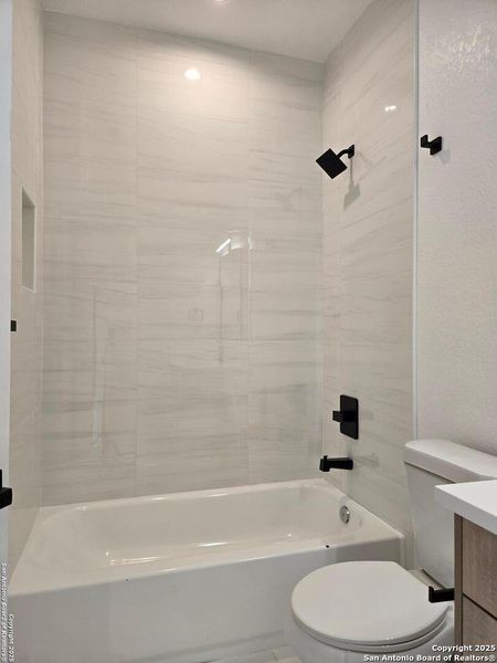 Furnished interior view inside a new home in , San Antonio (Image 27). Furnished interior view inside a new home in , San Antonio (Image 27).