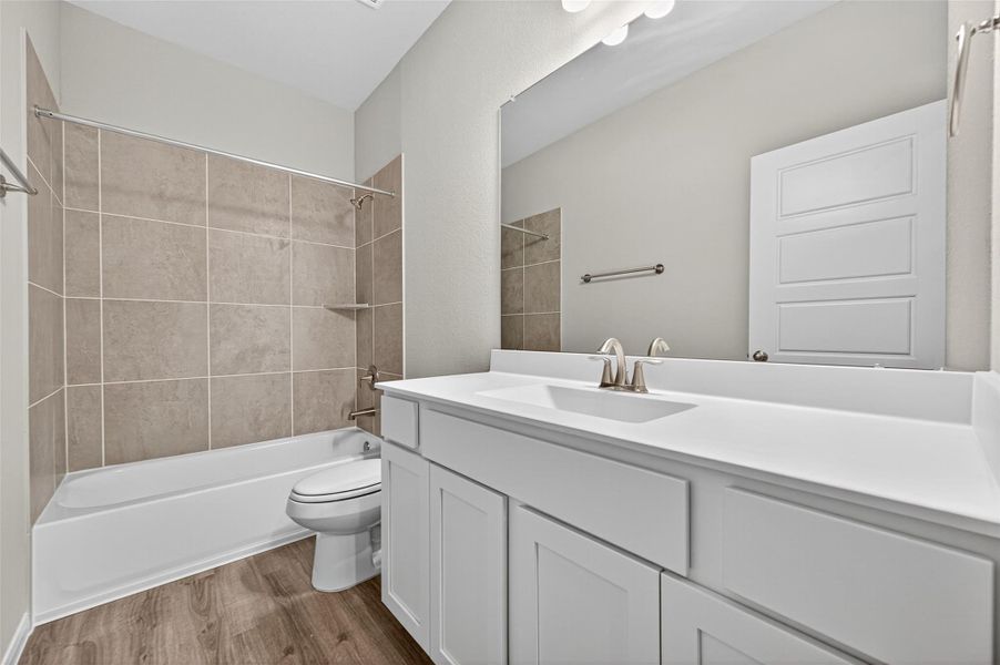 Furnished interior view inside a new home in Cypress Green, Hockley (Image 7).