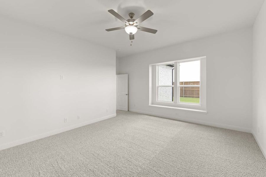 Spacious, unfurnished interior of a new home in Sutton Fields, Celina (Image 24). Spacious, unfurnished interior of a new home in Sutton Fields, Celina (Image 24).