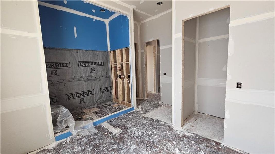 In-progress construction of a new home in , Marietta, GA (Image 9).