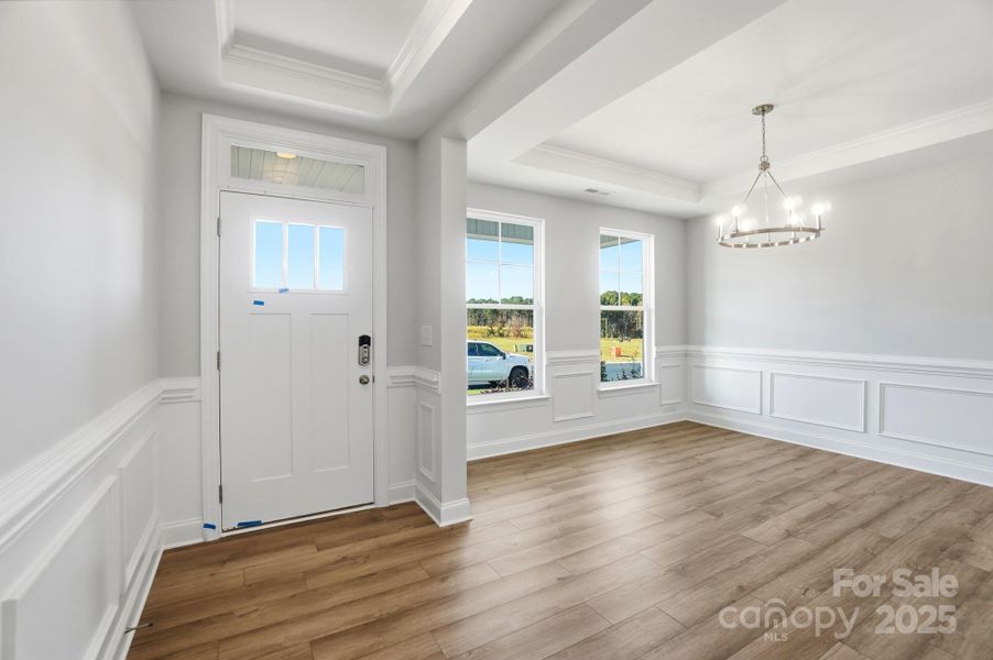 Spacious, unfurnished interior of a new home in The Enclave at Laurelbrook, Sherrills Ford (Image 38).