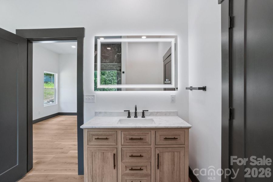 Furnished interior view inside a new home in , Hendersonville (Image 13).