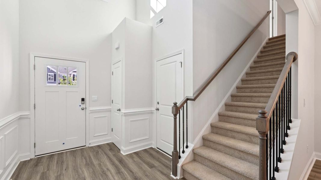 Furnished interior view inside a new home in Blackstone Bay Townhomes, Sherrills Ford (Image 14).