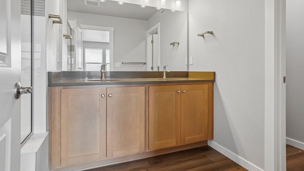 Furnished interior view inside a new home in Windler Townhomes, Aurora (Image 32).