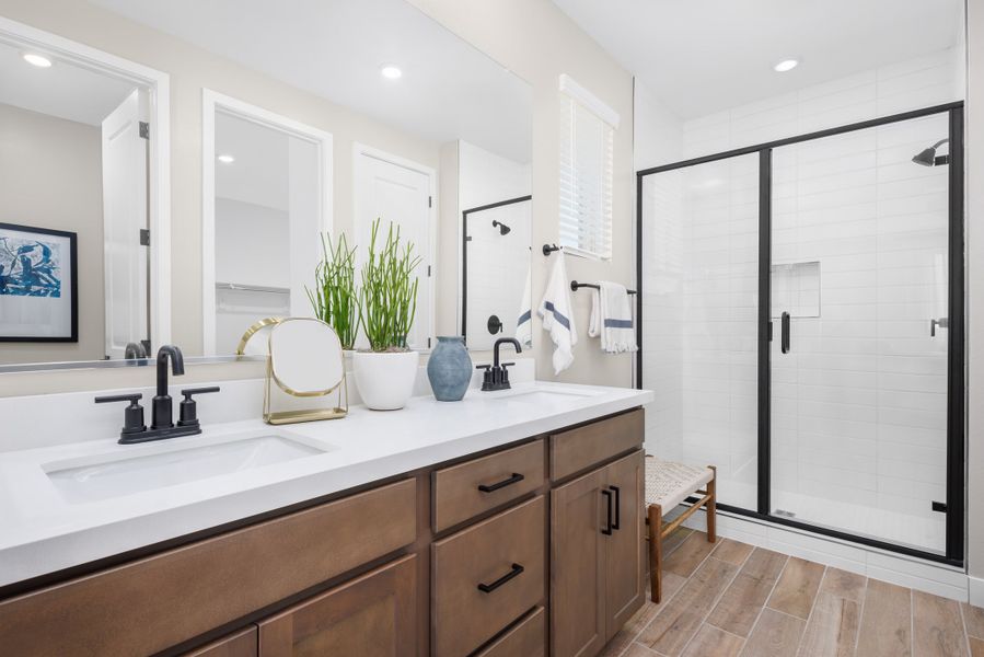 Representative furnished interior of a home built from the 4003 by Risewell Homes in Bella Vista Farms, San Tan Valley (Image 8).