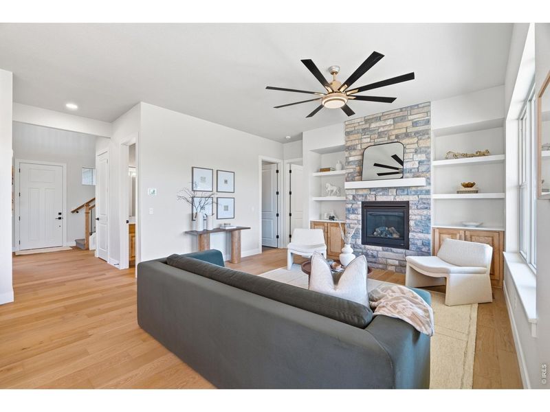 Furnished interior view inside a new home in , Windsor (Image 37).