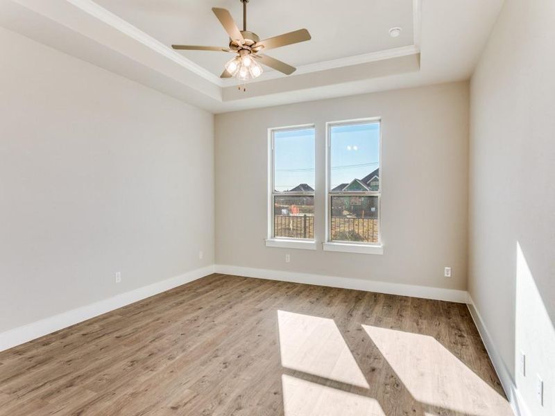 Spacious, unfurnished interior of a new home in Ladera at the Reserve, Mansfield (Image 24).