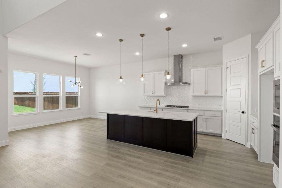 Furnished interior view inside a new home in Cambridge Crossing, Celina (Image 9). Furnished interior view inside a new home in Cambridge Crossing, Celina (Image 9).