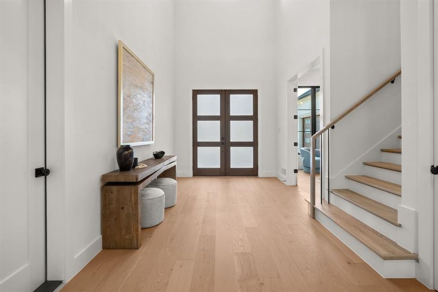 Furnished interior view inside a new home in , Arlington (Image 27).