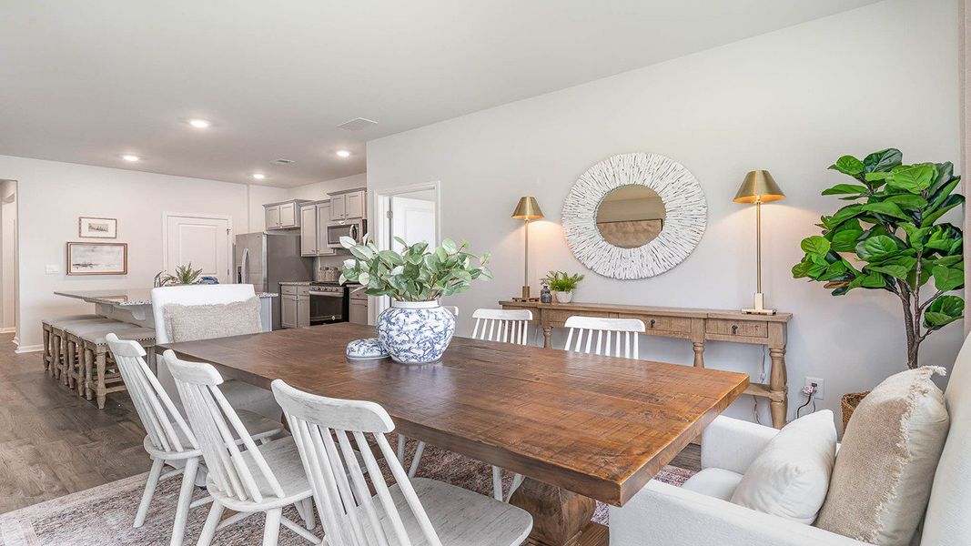 Representative furnished interior of a home built from the ARIA by D.R. Horton in Harper Meadows, Loris (Image 16).