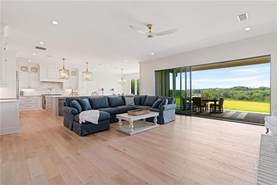 Furnished interior view inside a new home in , Ball Ground (Image 32).