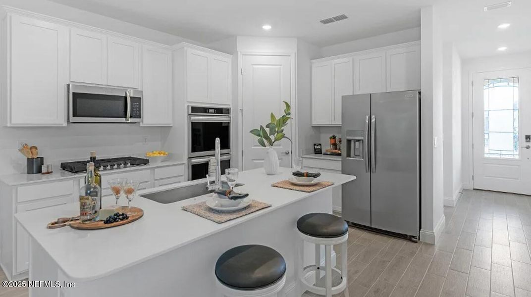 Furnished interior view inside a new home in St Augustine Lakes: St Augustine Lakes 40S, St. Augustine (Image 12).