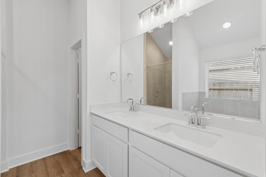 Furnished interior view inside a new home in Lone Star Landing, Montgomery (Image 6). Furnished interior view inside a new home in Lone Star Landing, Montgomery (Image 6).