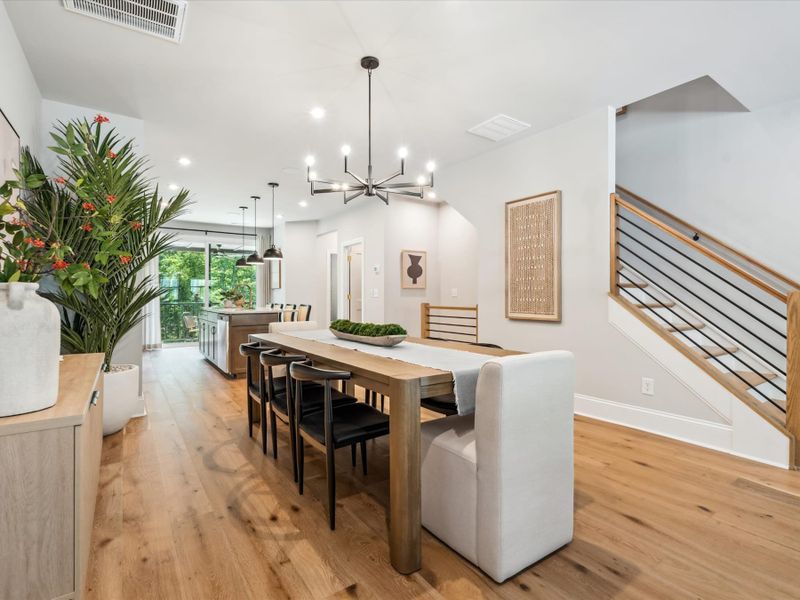 Representative furnished interior of a home built from the Hudson by Tri Pointe Homes in Old Town Village, Waxhaw (Image 39).