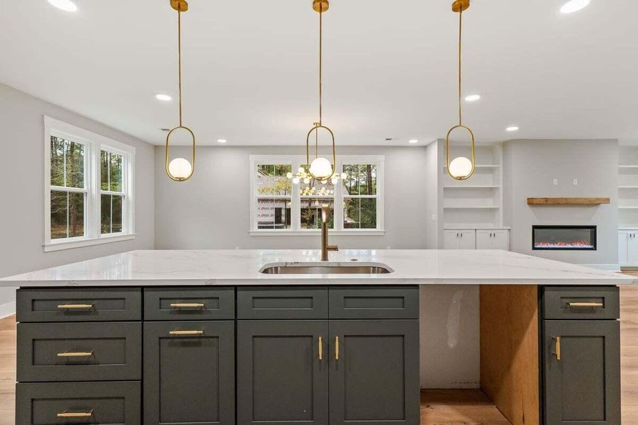 Close-up of interior finishes inside a home in , Ravenel (Image 12).