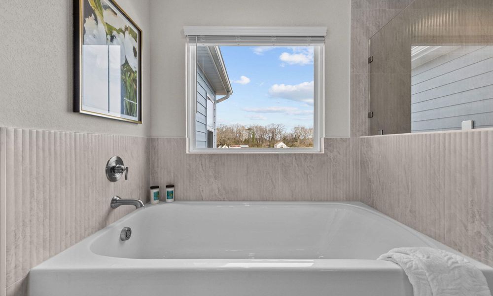Representative interior finishes for a home built from the The Mangrove by Chesapeake Homes in Bridgewater - Shorehaven Village, Little River (Image 22).