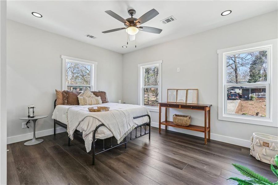 Furnished interior view inside a new home in , Atlanta (Image 13). Furnished interior view inside a new home in , Atlanta (Image 13).