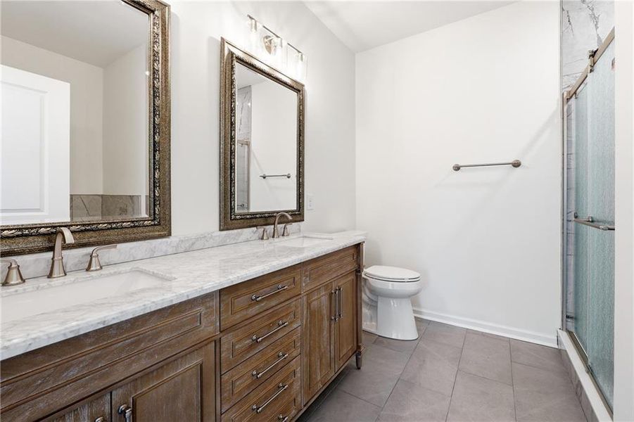 Furnished interior view inside a new home in , Cumming (Image 7).