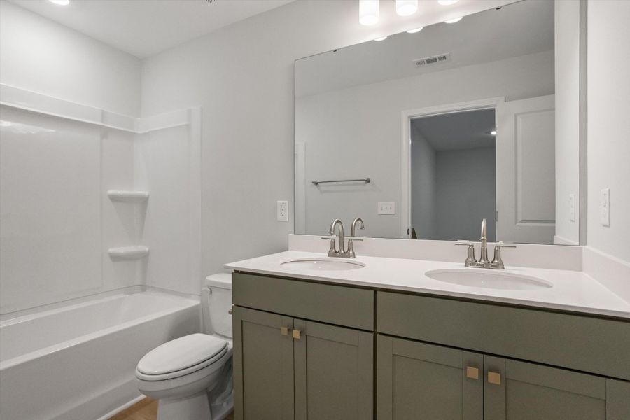 Furnished interior view inside a new home in Winston Ridge, Youngsville (Image 15).