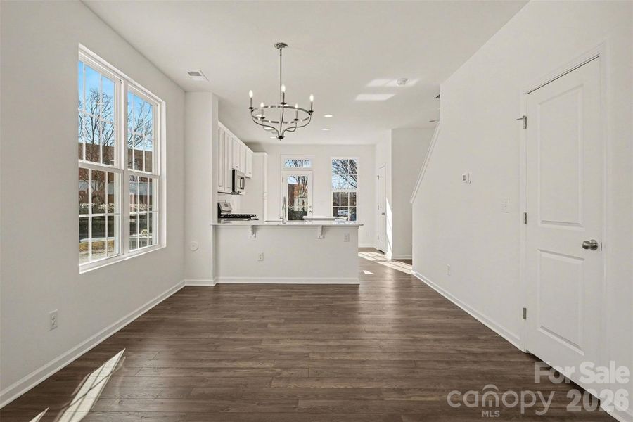 Spacious, unfurnished interior of a new home in , Huntersville (Image 18).