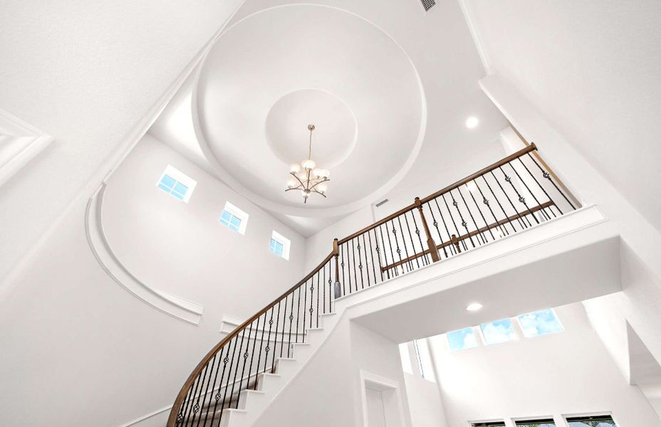 Representative unfurnished interior of a home built from the 3799AU by Ravenna Homes in Audubon 60′, Magnolia (Image 35).