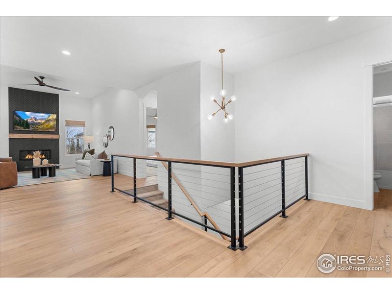 Furnished interior view inside a new home in , Fort Collins (Image 10).