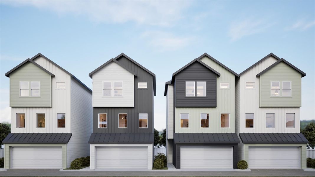 Front exterior of a new home in , Houston, TX, highlighting curb appeal (Image 19).