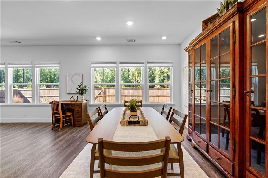 Furnished interior view inside a new home in Candleberry Place, Sharpsburg (Image 46).